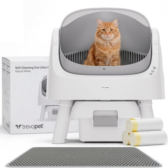 TrevoPet Automatische Kattenbak Zelfreinigend