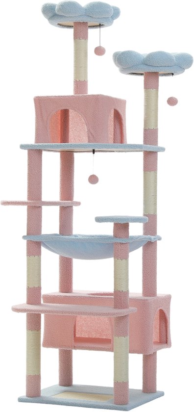 Kattenu MeowMansion - Grote Krabpaal voor Grote Katten XXL
