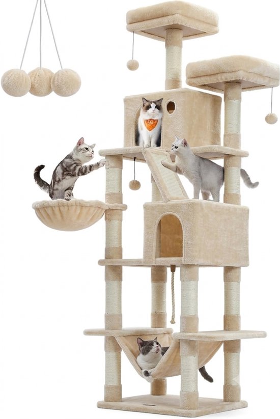 Livista Krabpaal voor Zware Katten 206 cm XXL